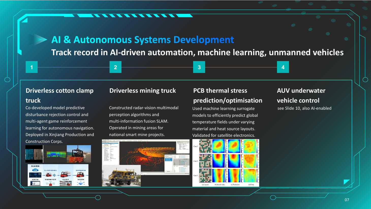 AI & Autonomous Systems Development
